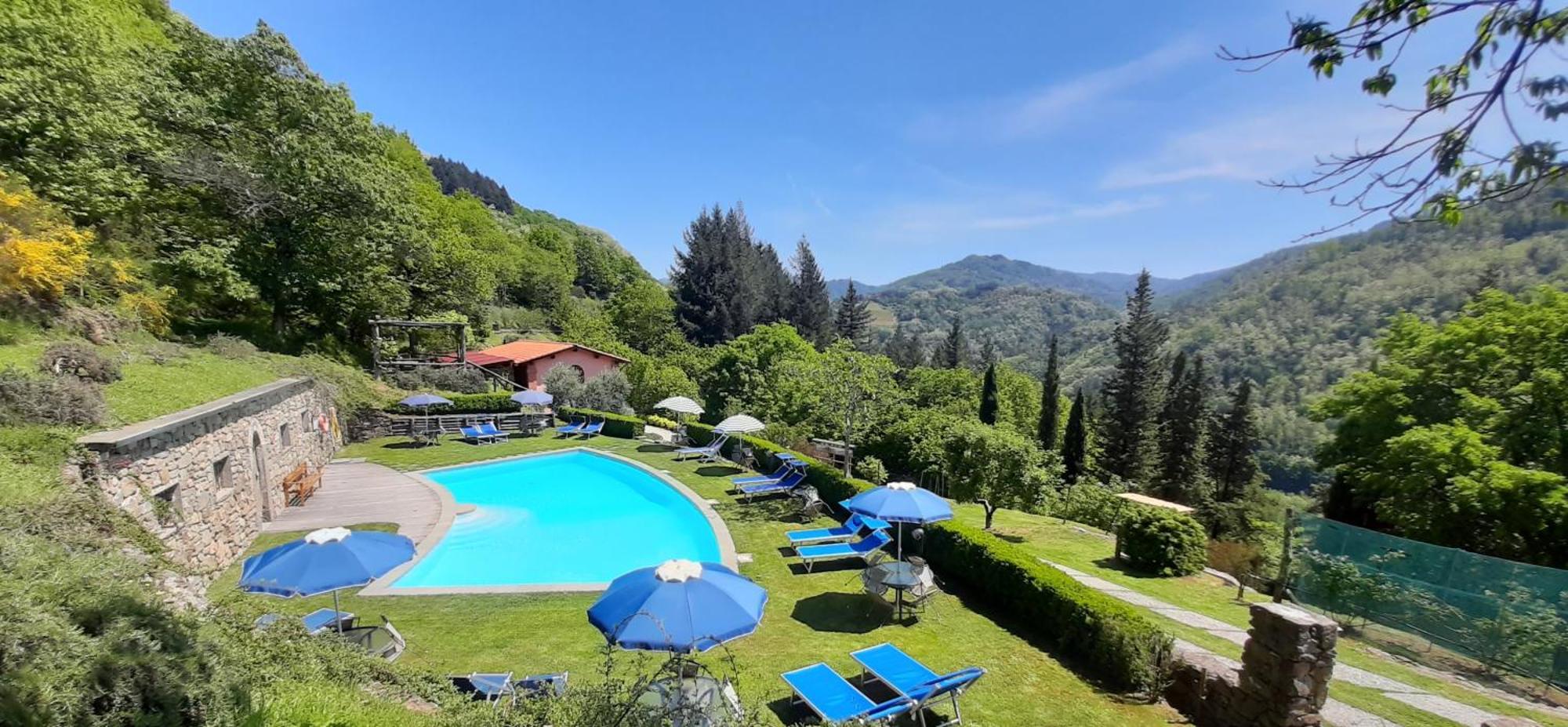 Agriturismo La Torre Баньи-ди-Лукка Экстерьер фото